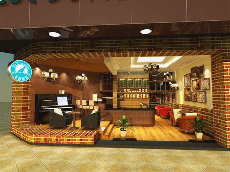 咖啡厅招牌设计|咖啡厅快题设计|商场咖啡厅设计|空间|室内设计|SCD餐饮空间设计 - 临摹作品 - 站酷 (ZCOOL)