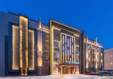 哈尔滨富力丽思卡尔顿五星级酒店装修设计方案-金博大酒店设计装饰公司