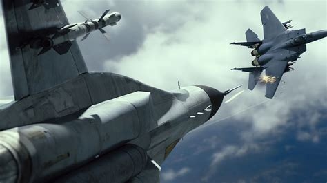 F15对决米格29，最后F15炸毁了一枚洲际导弹，空战片《返回基地》_腾讯视频