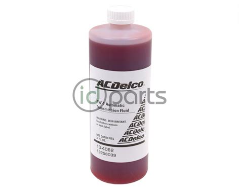 ACDelco AW-1 Automatic Transmission Fluid 1 Quart - 19256039 - 10-4062 ...