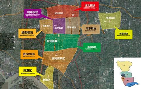 2021年泰州市各市区施教区范围一览_房产资讯-泰州房天下