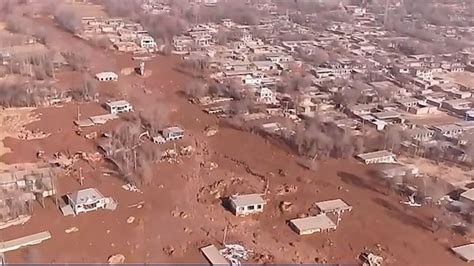 青海一水坝地震后被毁，山体滑坡致多人失联，村干部：在搜救中，需更多物资_腾讯视频