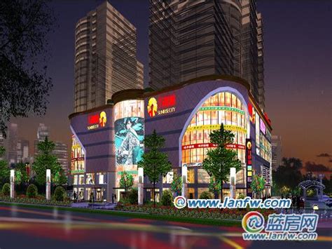 最新万阳城·国际商贸中心效果图（图）-龙岩蓝房网