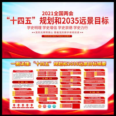十四五规划和2035远景目标图片_十四五规划和2035远景目标设计素材_红动中国