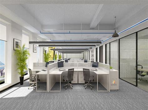 创意的合肥办公室装修核心的三大细节是什么-办公室写字楼-卓创建筑装饰