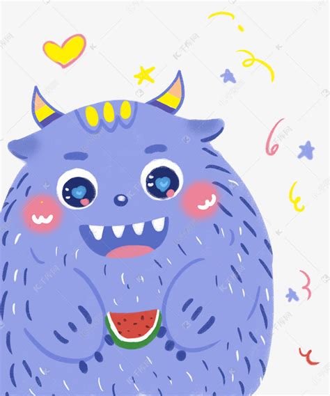 小怪兽壁纸么么哒图片