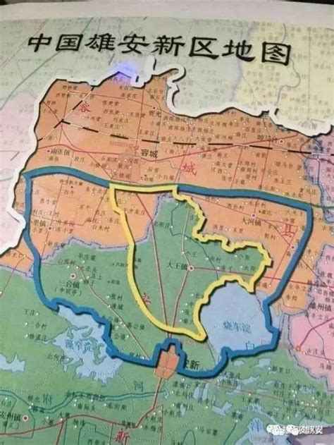 雄安地图图片