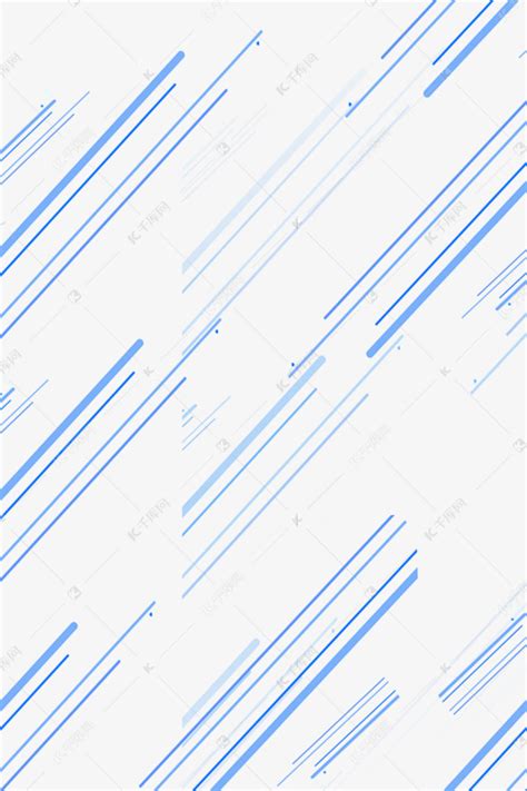 蓝色线条条形线素材图片免费下载-千库网