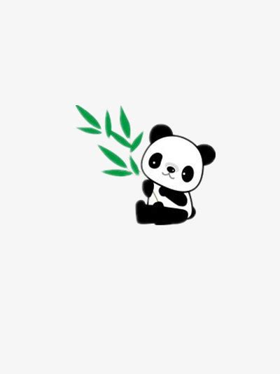 熊猫和竹子PNG图片素材下载_熊猫竹子PNG_熊猫办公