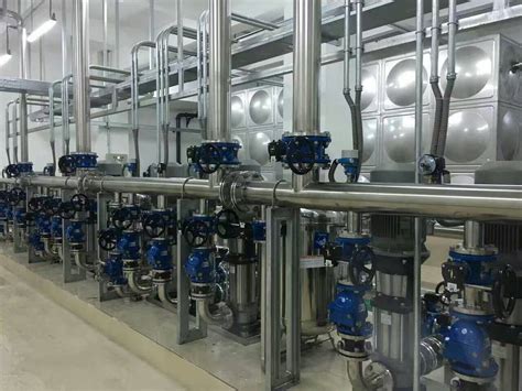智慧供水标准化泵房细节 - 济南中有水暖工程有限公司