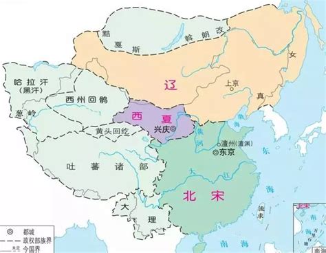 中国历代版图--夏朝至汉代- 中国风