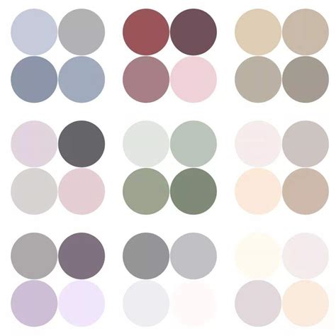 莫兰迪色系色卡图片