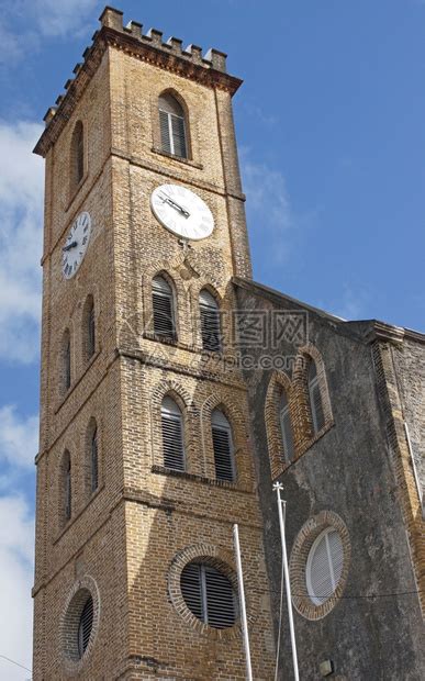 镇格林纳达圣乔治大教堂格林纳达加勒比岛屿高清图片下载-正版图片307575654-摄图网