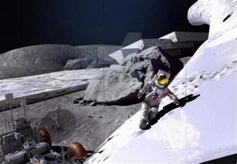 月球上出现坠毁的飞船，还有三眼女尸，美国当年真的发现了这些？