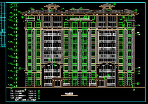南郡明珠小高层住宅建筑设计CAD全套施工图_住宅小区_土木在线