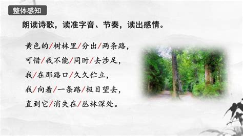 初中语文人教部编版七年级下册未选择的路优秀ppt课件-教习网|课件下载