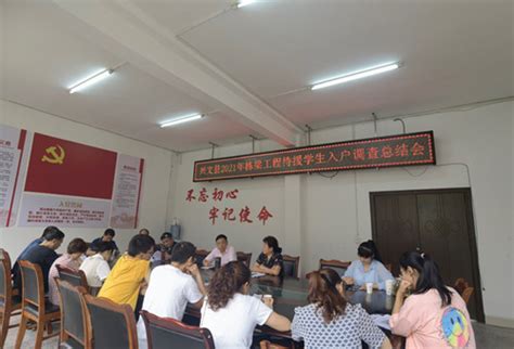兴文县召开2021年栋梁工程待援学生入户调查情况总结会-四川省关心下一代工作委员会
