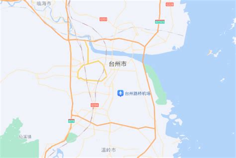 台州市地图图片