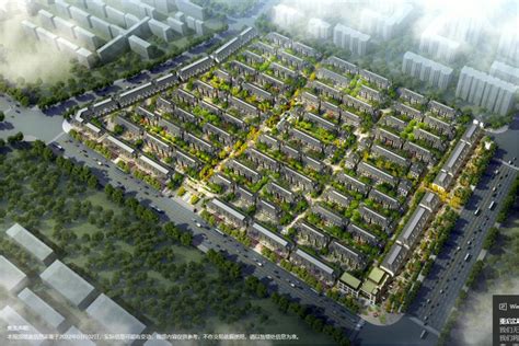 沌口东合开发区规划-建筑效果图制作-武汉天蓝宏图数字科技有限公司