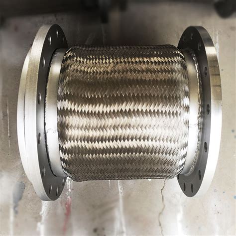 高压金属软管 法兰式金属软管 316L耐高温高压工业金属软管