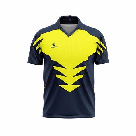 Sublimated Cricket T-Shirts | Printed Half Sleeve Team Jerseys | Shirt