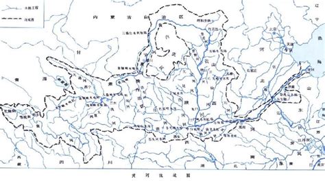 黄河流域地图图片