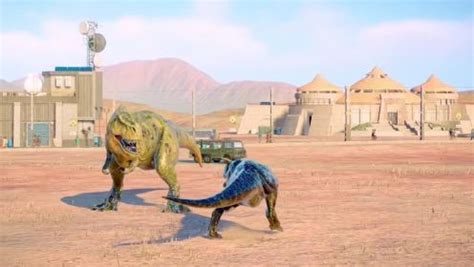 恐龙动画系列：棘龙，巨龙，霸王龙大战