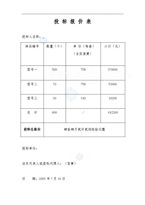咸阳市某某项目果皮箱制作安装工程报价书施工组织_工程量清单_土木在线