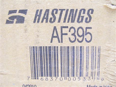 Hastings AF395 Outer Air Filter Replaces CA1533 42654 A62945 LAF3711 ...