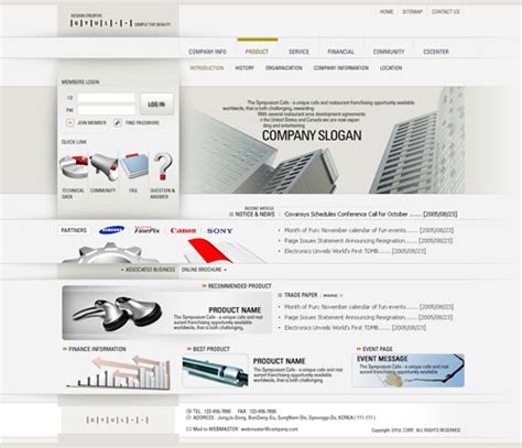 简约企业网站模板_素材中国sccnn.com