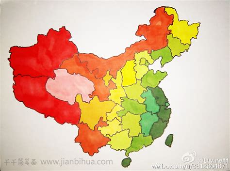 请问手绘中国地图的方法？ - 知乎