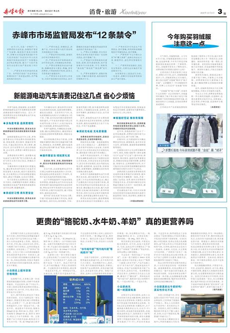 赤峰市市场监管局发布“12条禁令”--赤峰日报