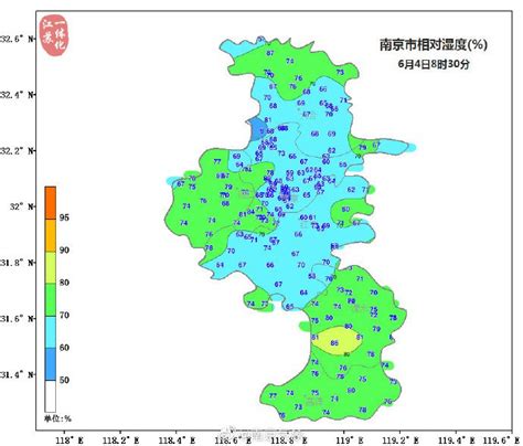 2020南京6月4日天气预报- 南京本地宝