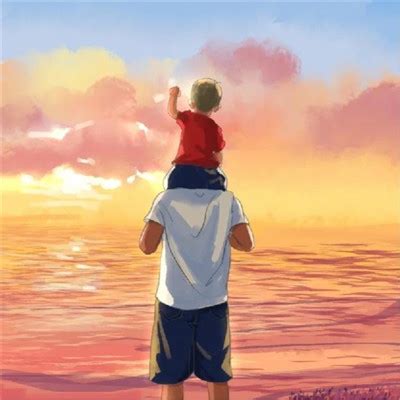 父爱温柔素材女生头像