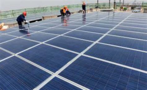 安徽合肥政务中心屋顶分布式光伏电站-太阳能发电网-90-太阳能发电网