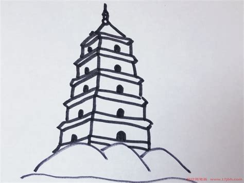 邯郸建筑手绘之塔|纯艺术|绘画|画设计 - 原创作品 - 站酷 (ZCOOL)