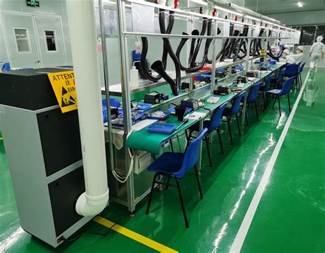 电子厂焊锡烟废气处理工程案例-广东启绿环保工程设备有限公司