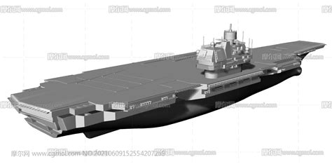 架空弹射起飞版乌里扬诺夫斯克号航母STL格式模型_军舰模型下载-摩尔网CGMOL