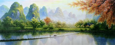 漂亮的风景画|纯艺术|油画|jiangweipainter - 原创作品 - 站酷 (ZCOOL)