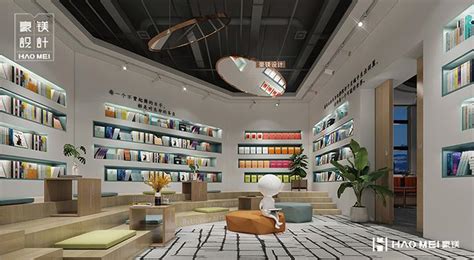 重庆某中学书吧设计|空间|家装设计|AdmireTina - 原创作品 - 站酷 (ZCOOL)