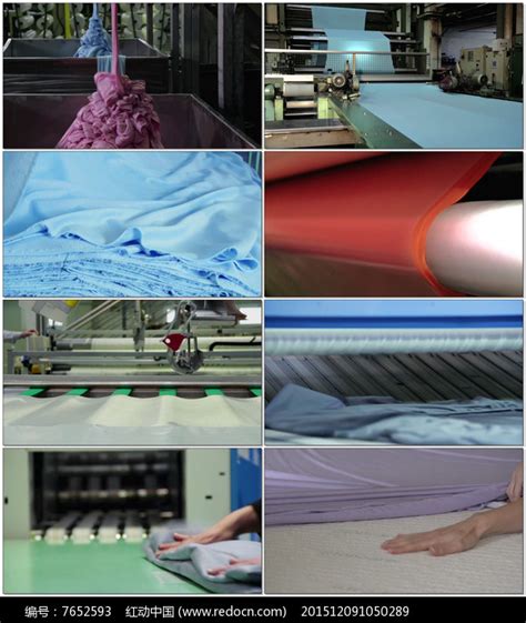 纺织厂家纺生产视频图片_实拍素材_编号7652593_红动中国