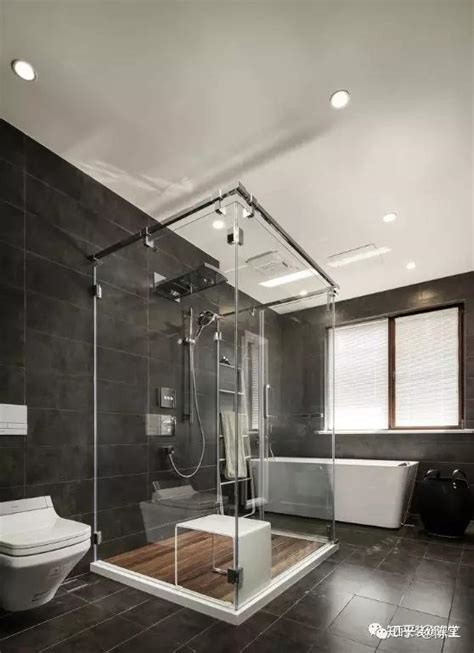 卫浴装修之淋雨与浴缸完美结合的案例