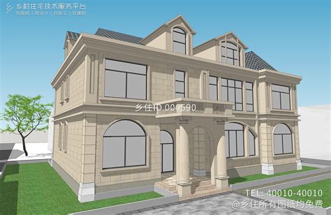 [沧州]精致浪漫欧式风格复式样板房CAD装修施工图（含效果）-住宅装修-筑龙室内设计论坛