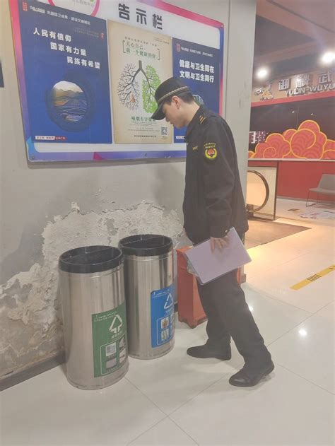 三峡广场商圈管理委员会开展12月生活垃圾分类巡查_重庆市沙坪坝区人民政府