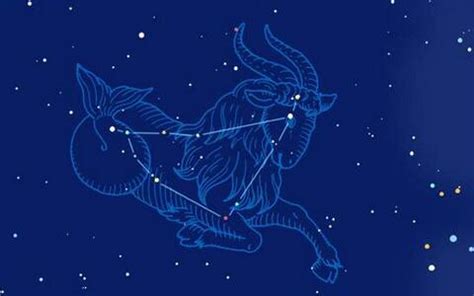 摩羯座星空图图片