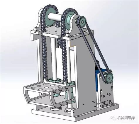 5T液压压机-完整设备机构3D模型下载_三维模型_SolidWorks模型 - 制造云 | 产品模型