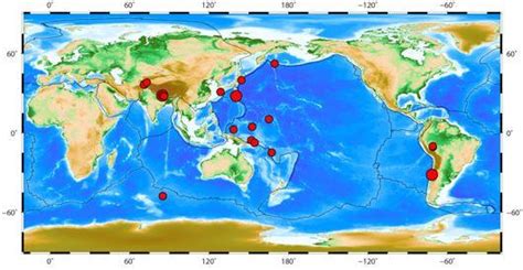 科学网—地震分布图 - 廖永岩的博文