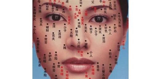 脸上痣图解图片