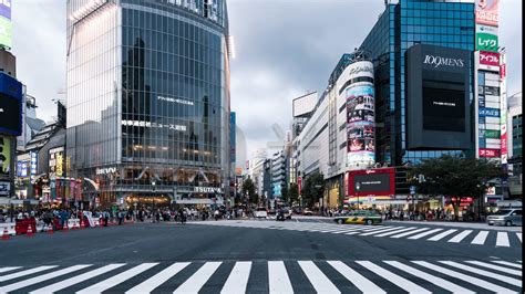 东京新宿繁华商业街夜景高清图片下载-正版图片501584034-摄图网