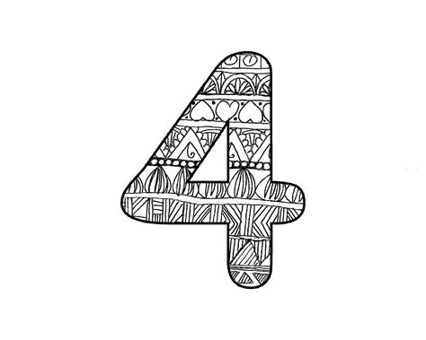 数字4设计|平面|字体/字形|乐色设计 - 原创作品 - 站酷 (ZCOOL)